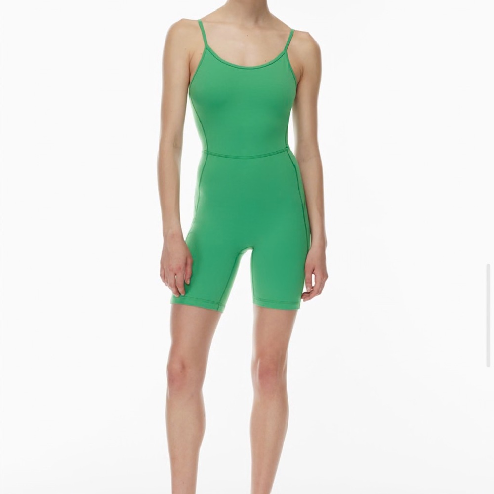 Aritzia Green Tnaction TNALife Leap Romper